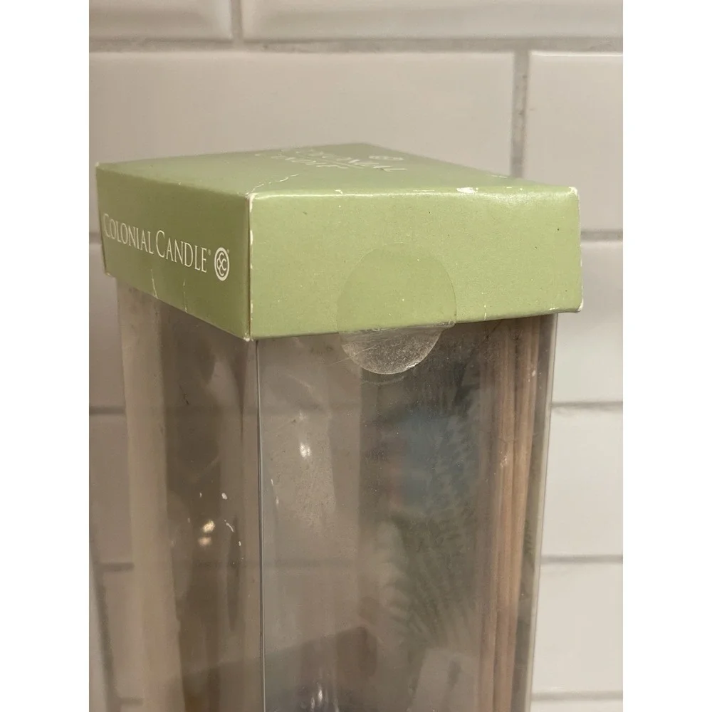 Colonial Candle Rainforest Reed Diffuser Home Fragrance 5.5 fl oz‎ New Old Stock